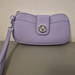 NWOT MARC JACOBS LAVENDER WRISTLET BAG